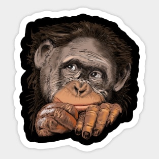 Monkey Sticker